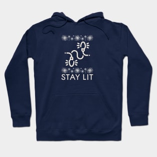 Christmas- Stay Lit Hoodie